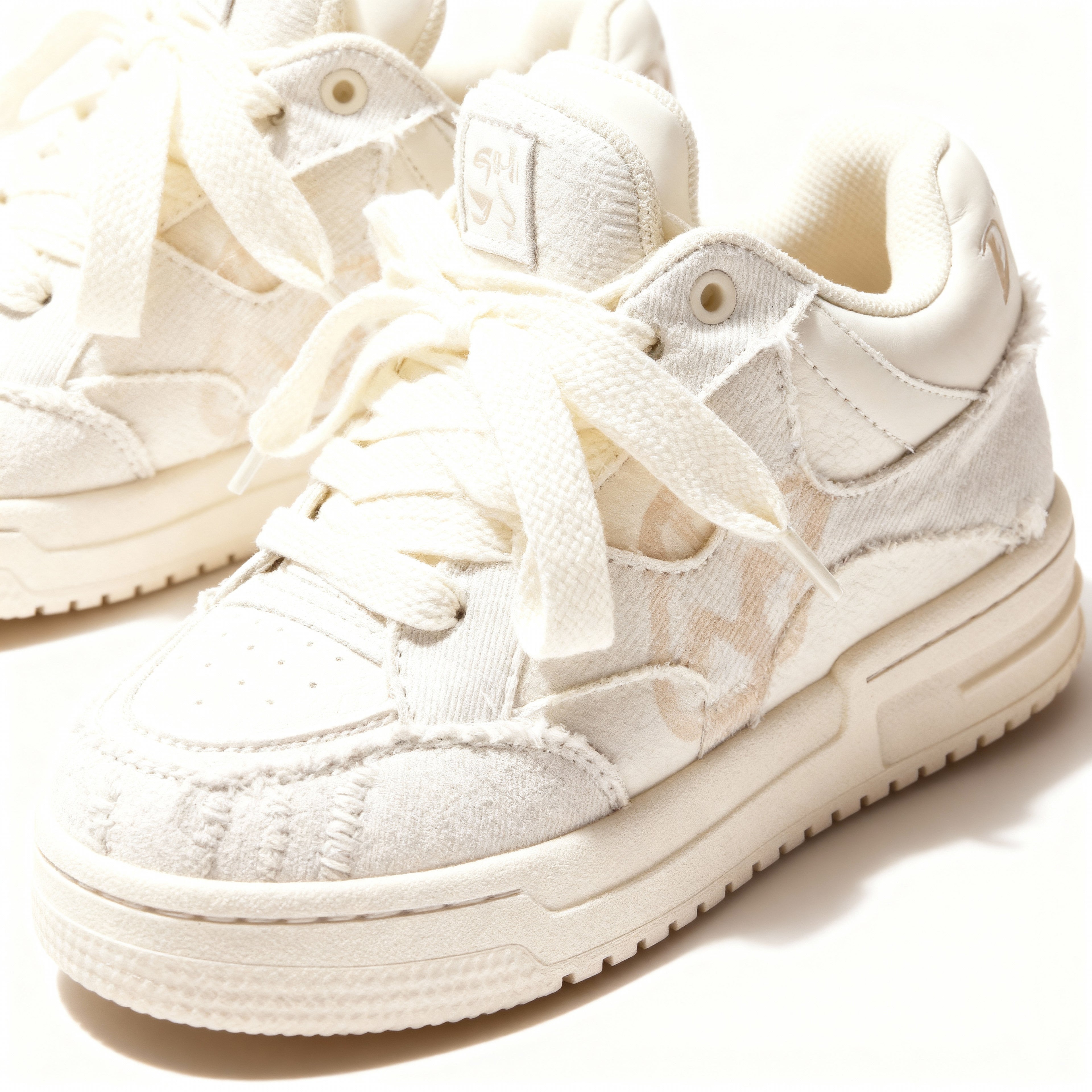 Sneaker White Cotton