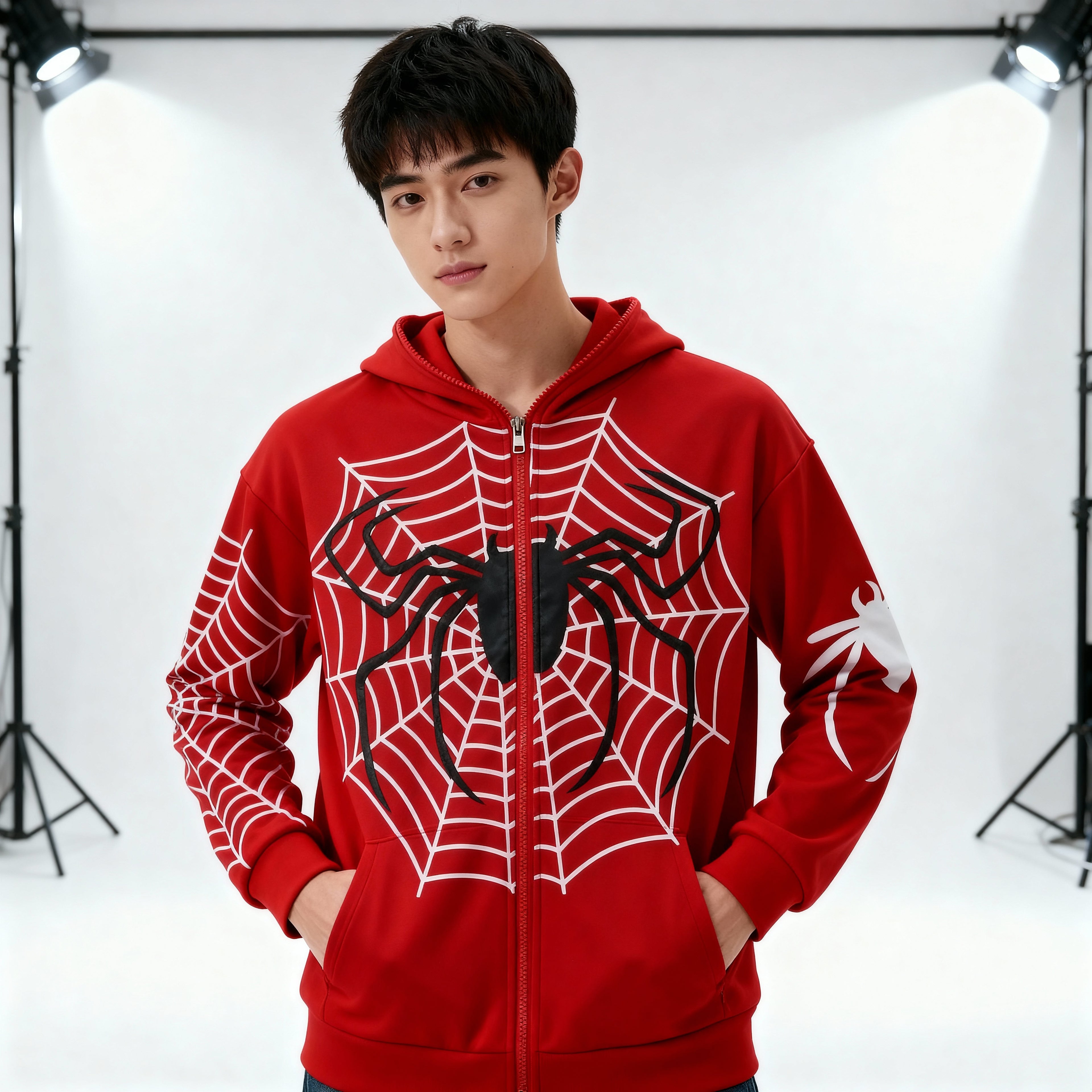 Hanorac Red Spider