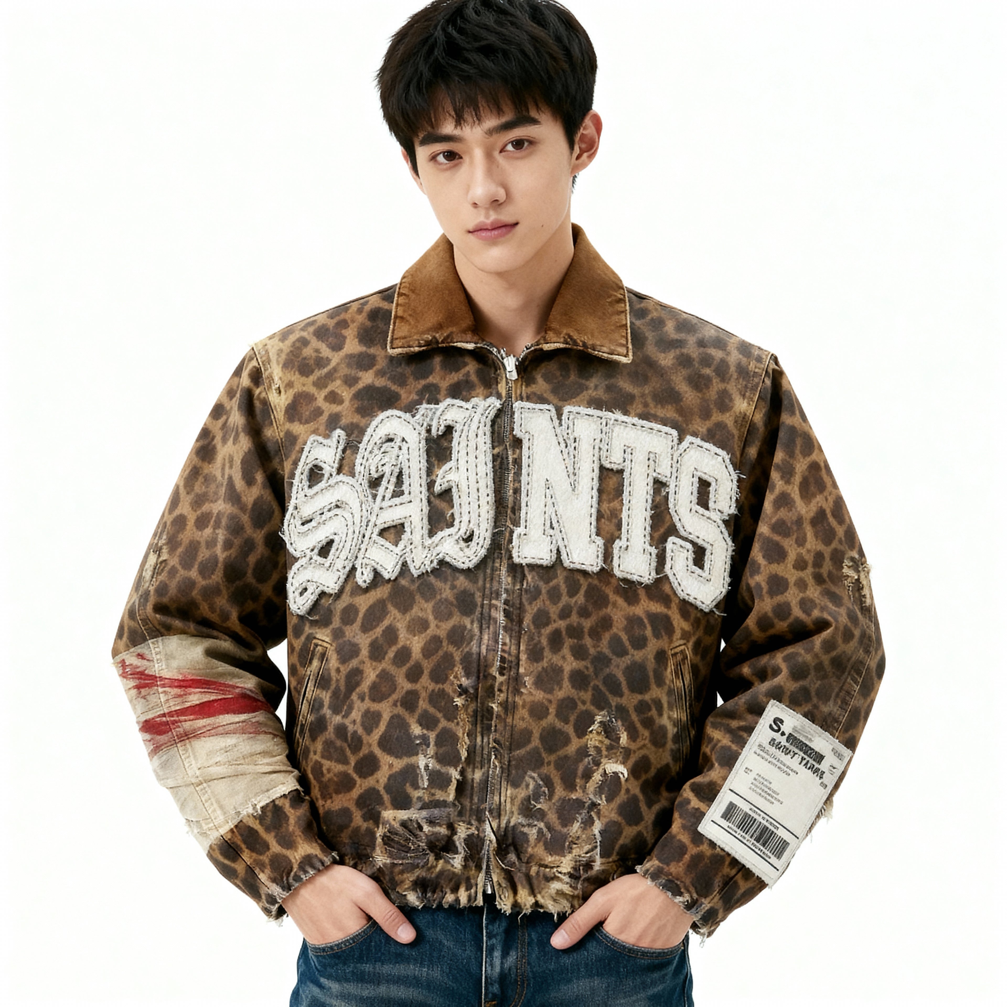 Geaca Leopard Saint