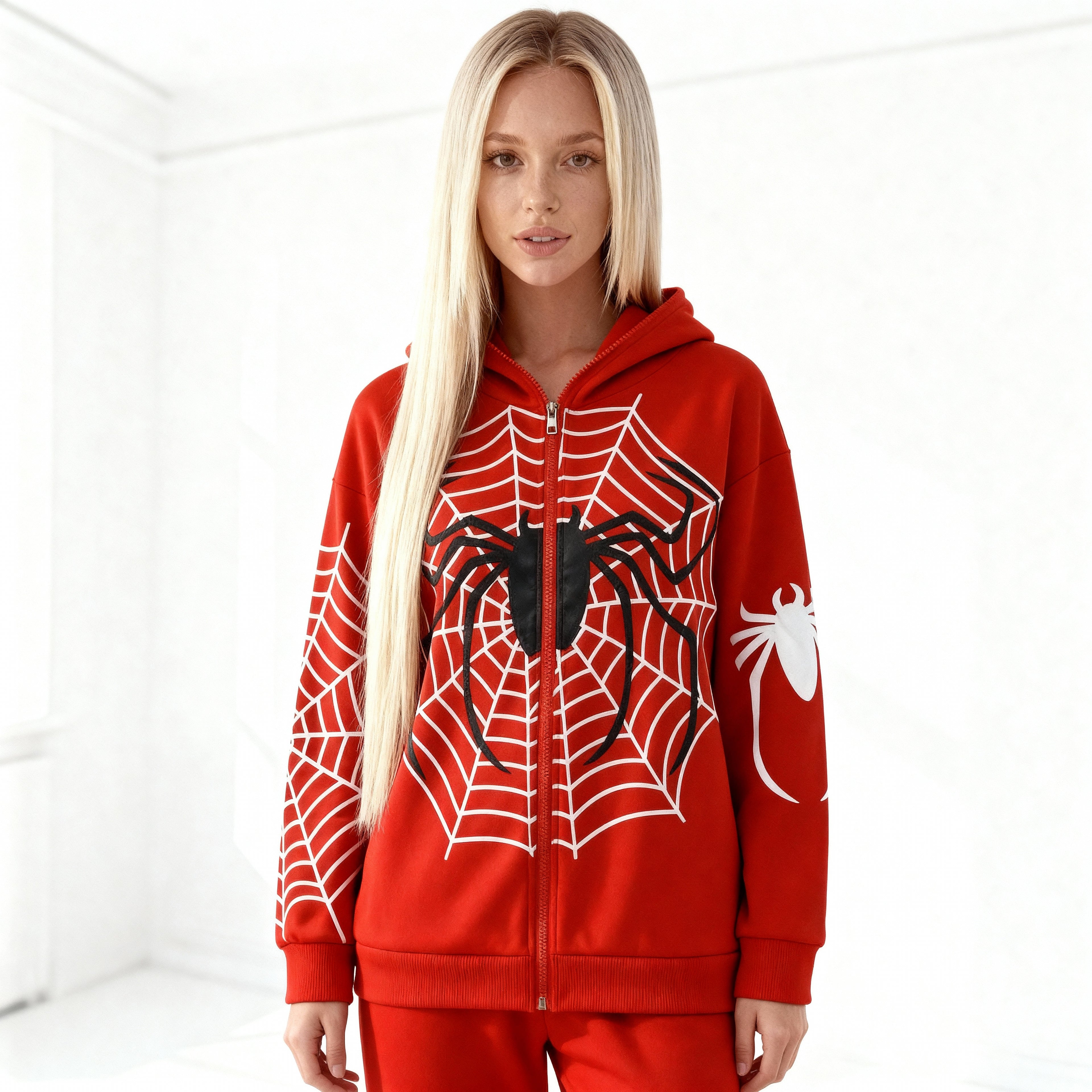 Hanorac Red Spider